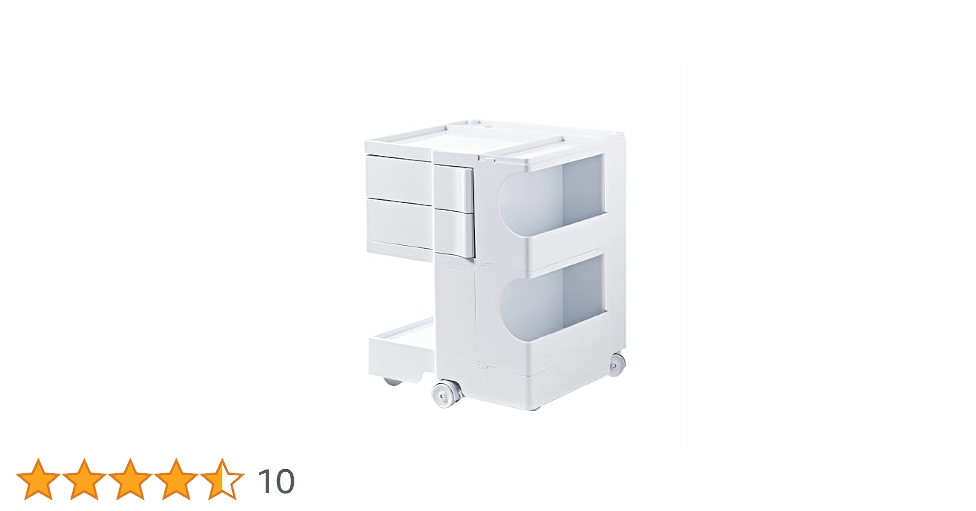 ボビーワゴン boby Trolley White リプロダクト 2段2トレイ 楽天市場】【在庫あり・正規品2年保証】全2色 ボビーワゴン 2段2