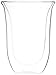 De'Longhi DeLonghi Double Walled Thermo Latte Glasses, Set of 2, 2 Count (Pack of 1), Clear, 330 milliliters