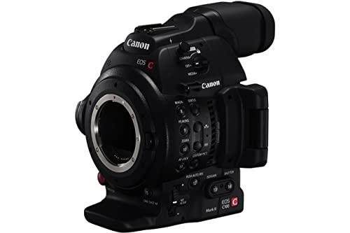 400 Canon Cinema EOS C100 Mark II 9,84 MP CMOS Videocamera palmare Nero Full HD