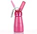 Produktbild Artisan Sahne Spender Professionelle Aluminium Sahne- und Schaum mit durchscheinendem Kopf,Rosa