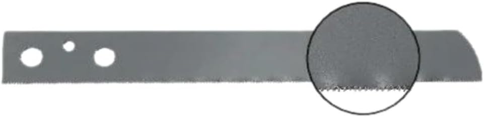 Fein HSS Saw Blade - Precision Cutting for Steel, Stainless Steel & Pipes up to 80mm Diameter, 24 TPI for Clean & Burr-Free Cuts, 7-7/8" Length, 1" Height, 1/16" Thickness - 63503067006
