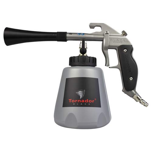 Tornador 602420 - Pistola de Limpieza para Coche Z020 RS (z-020 RS) Limpia impurezas de plásticos, Goma, Vinilo, Alfombra y tapicería