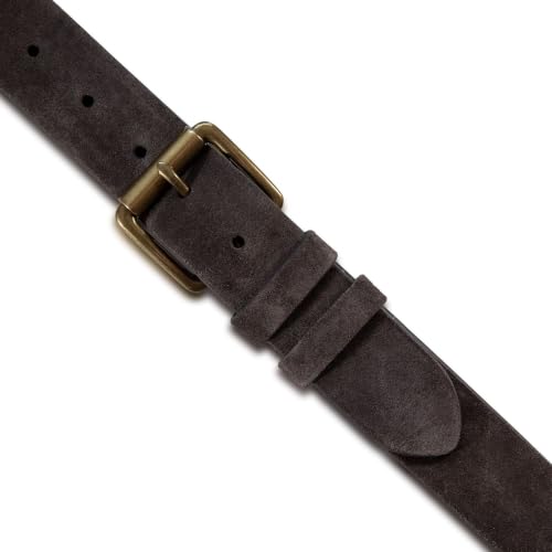 Image of Lucky Brand Men's Jeans Leather Belt| Classic| Casual| Dress| Everyday| American Heritage| Genuine Leather| Metal Buckle