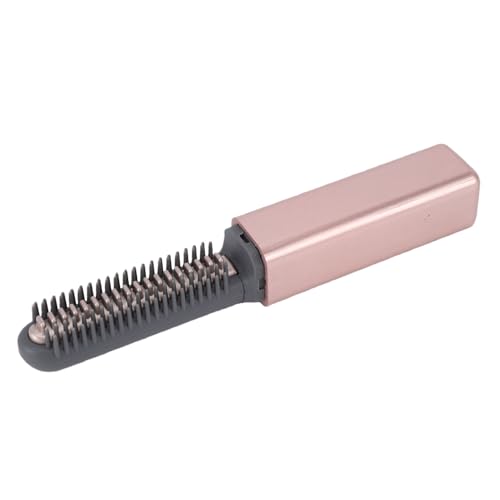 Plancha de pelo mini inalámbrica recargable BRRNOO rosa dorado miniatura 3