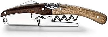 Legnoart Primitivo Grand Crue Sommelier Corkscrew with Solid Oak and Wenge Wood Handle in Premium Gift Box