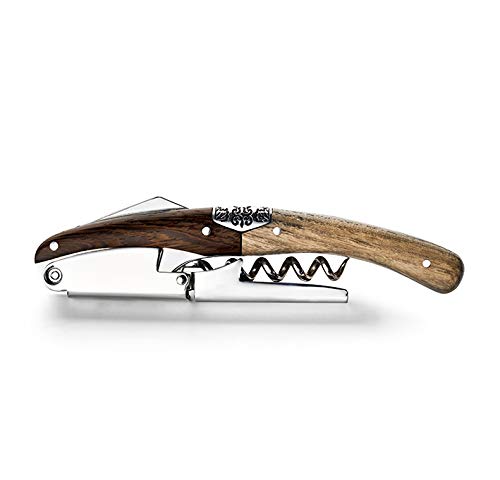 Legnoart Primitivo Grand Crue Sommelier Corkscrew With Solid Oak And Wenge Wood Handle In Premium Gift Box #TOP2