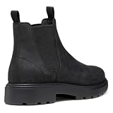 Geox Męskie buty U SPHERICA EC7 Ankle Boot, czarne, 43 EU, czarny, 43 EU