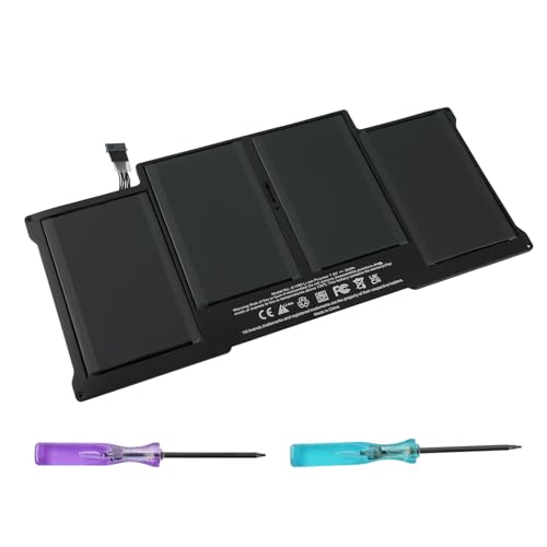 BATTREVO 7.6V/55Wh A1496 A1405 A1377 Batería de portátil para MacBook Air 13» A1369(Finales 2010 Mediados 2011) A1466(Mediados 2012 2013 principios 2014 2015 2017) MC965LL/A MC966 MD231 MD760 MD761