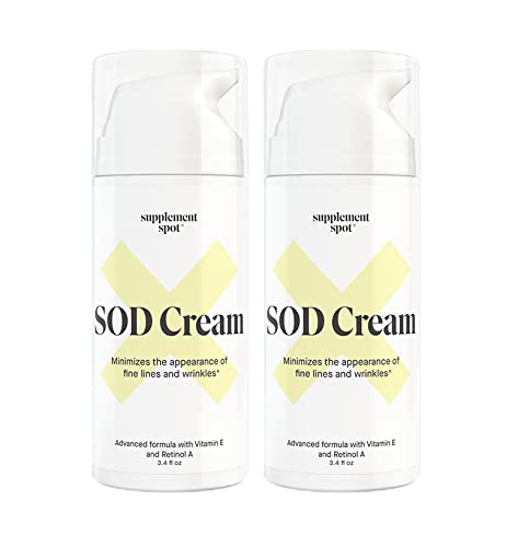 Creme facial com Superoxide Dismutase (SOD), 2 unidades de 96 mL