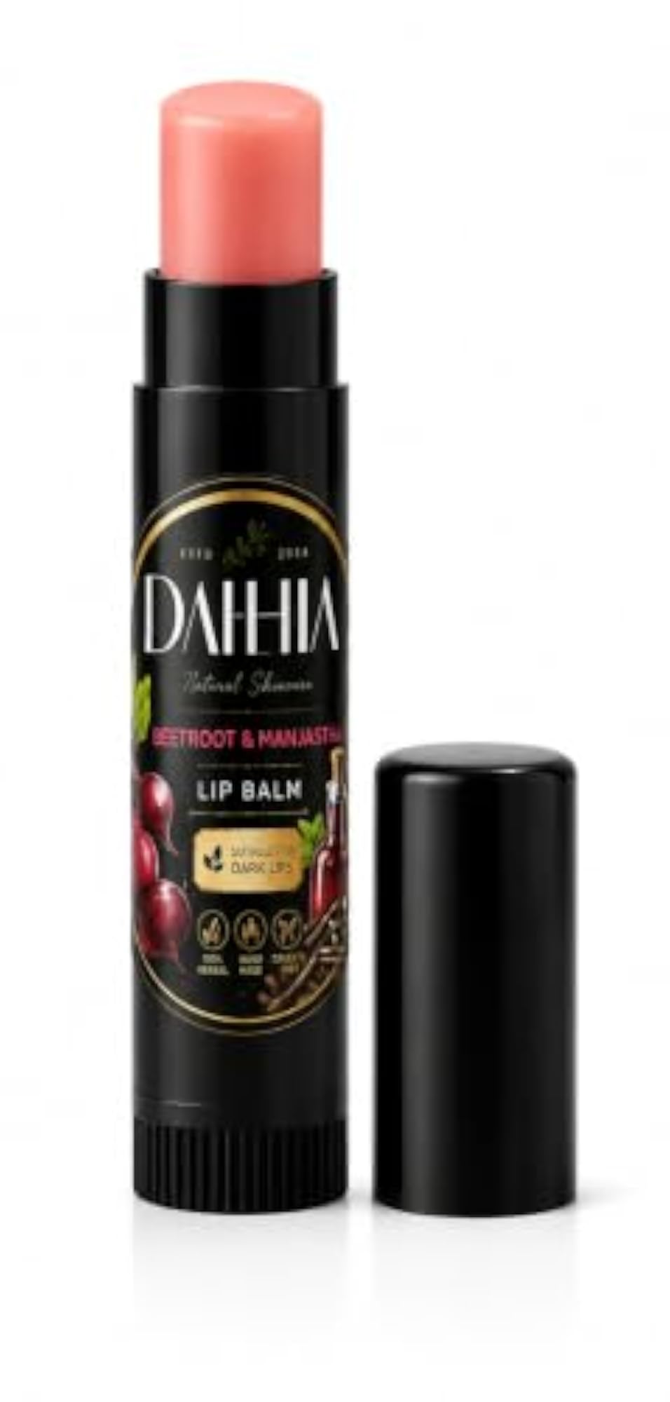 Dahlia Beetroot & Manjistha Herbal Lip Balm 8g