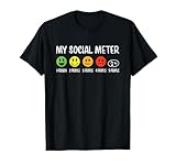 My Social Meter Funny Introvert Social Anxiety