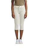 edc by ESPRIT Damen Summer Capri Hose, 100/WHITE-New Version, 38