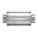 VIVOSUN 4 Inch Inline Duct Fan Noise Reducer Stainless Steel Silencer Duct Muffler for Hydroponic Grow Tent Ventilation System, Silver