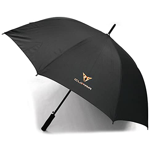 SEAT 6H1087600MAA Parapluie automatique avec logo Cupra Noir/Cuivre, Moyen