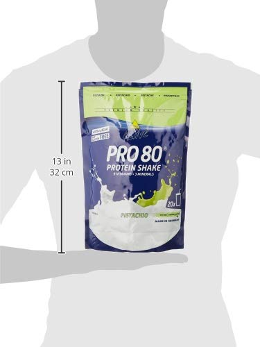 Inkospor Active Proteinshake Pro 80 Beutel 2er Mix Pack (2 x 500 g) Vanille/Pistazie, 1er Pack (1 x 1 kg)
