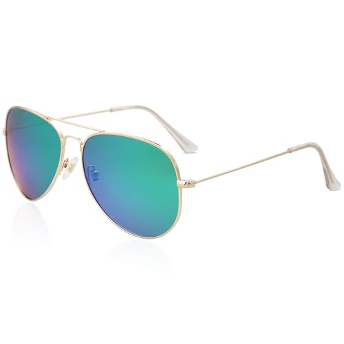 La mejor selección de Lentes Dorados Hombre para comprar hoy. 24 Lentes Dorados Hombre marca SOJOS (3)