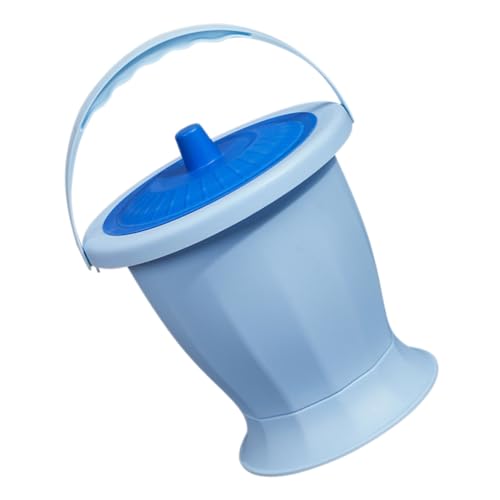 UTHCLO 携帯トイレ おしっこバケツ おむつバケツ 高齢女性用ベッドパン 尿器 トイレ小便器 トイレの尿バケツ 旅行用おしっこポット ベッドサイドの小便器 コン ビン 夜の尿ポット 患者用夜
