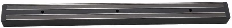 Soro Essentials- 13” Magnetic Knife Rack with Black Plastic Body- Multifunctional Storage Knife Holder Magnetic Knife Strips Knife Bar Knife Holder for Kitchen Utensil Organizer