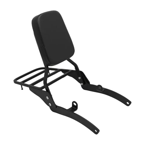 Dossier arrière sissy bar moto Yamaha Virago XV535 XV400 avec support bagage 1987-2021 - 7