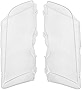 XinYun 1 Pair Replacement Clear Headlamp Headlight Lens for 1998-2001 BMW E46 320i 325i 325xi 330i 330xi 3-Series 4DR 4 Door Auto Car Front Lens Cover Left Right Side