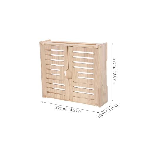 Gestion des câbles optimisée avec ce boîtier routeur à 2 couches - 4
