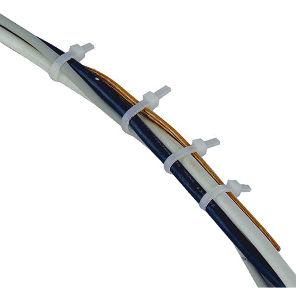 Cable Ties 4.8 x 200 mm UV-Stable Pack of 100 Black