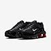 Nike Shox Ride 2 Black/Metallic Silver-University Red