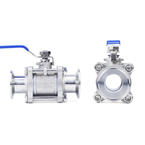 Vanne à sphère en acier inoxydable 304 de haute précision 1/2 - 6