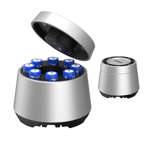 Image of XTAR L8 Box 8-Slot Battery Charger for AA/AAA, 1.5V Li-ion and 1.2V NI-MH Rechargeable Batteries