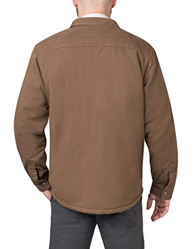 The American Outdoorsman Sherpa Lined Twill Jacket - Men's Winter Jacket3