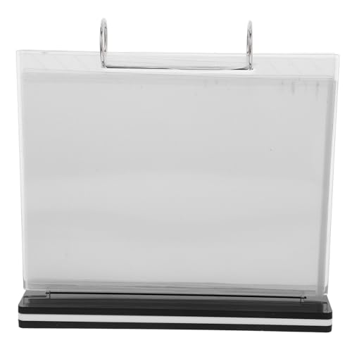 PartyKindom Commercial Menu Holders for Restaurant Table Menu Display Stand with Flip Design Easy to Update Space Saving Advertising Rack