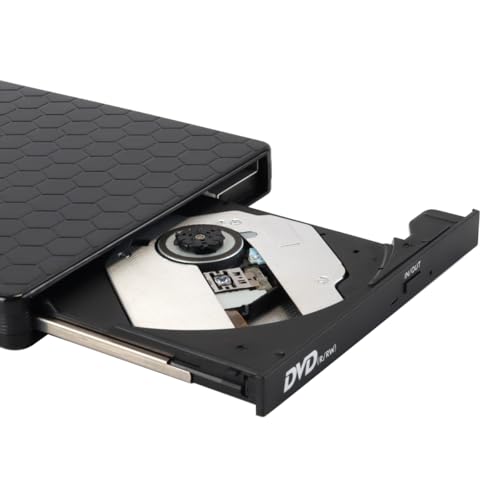 Graveur DVD externe haute vitesse cache 8 Mo finition ABS noir mat - 5
