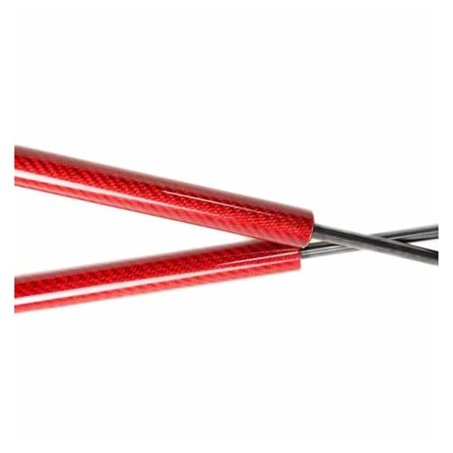 Kit vérins capot avant Civic FK8 en fibre de carbone rouge haute résistance