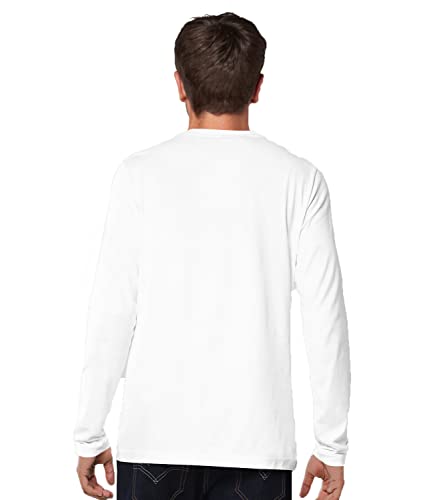 Image of Cricmarket Mens Plain 100% Cotton Round Neck Full Sleeves Multicolour T Shirt. Casual, Trendy, Stylish Tshirts and Tops