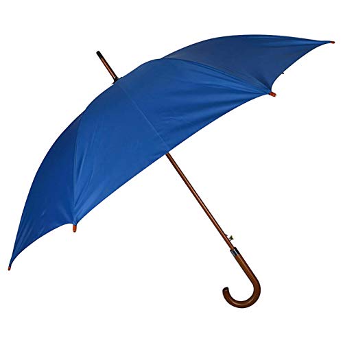 Image of Fendo 23 Inch Wooden Umbrella for Men & Women | Windproof Waterproof Umbrella for Daily Travel & Office Use | Auto Open Stick Umbrellas
