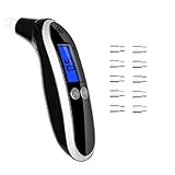 Ketone Breath Tester, Ketosis Meter, Keto Breathalyzer with 10pc Reusable Mouthpieces (Black)