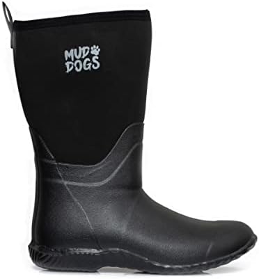 Mud DogsRUTLAND MID Mens Womens Unisex Waterproof Dog Walking Neoprene Ankle Wellington Boots