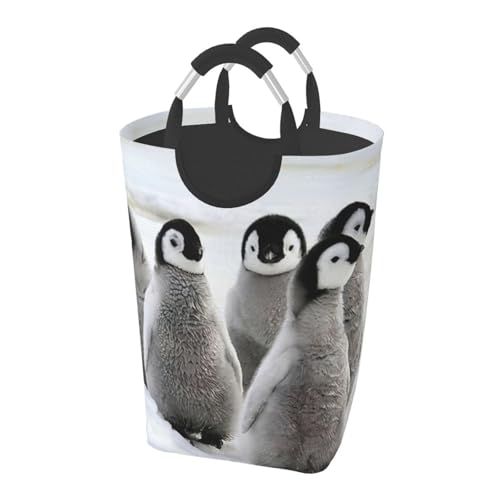 Panier à linge pingouin pliable pour ranger le dortoir