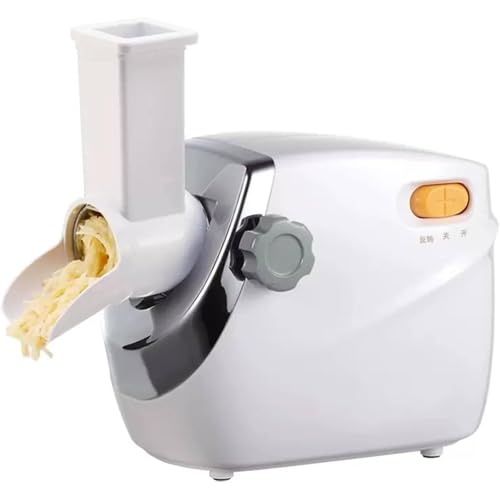 Râpe à fromage rotative électrique 300 W, râpe à fromage commerciale 300 W, machine à râper le fromage, pour fromage, concombre, carotte 18 × 35 × 27,5 cm