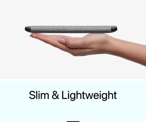 fashion mania for Kindle Paperwhite 12th Generation 7" 2024 E-Reader Case Handheld Cover with Automatic Sleep/wake (grey)