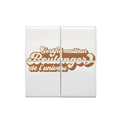 Carreaux céramique boulangerie artisanale décoratifs 20x20cm pour fresque murale pain