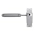DINGGUANGH White Gray Surface Mounted Door Gate Closer Fire Rated Spring Loaded Adjustable Hardware Tools Door Locks (Color : Gray)