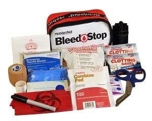 BleedSTOP IMMEDIATE Response 200 Bleeding Control & Gunshot Wound Trauma First Aid Kit
