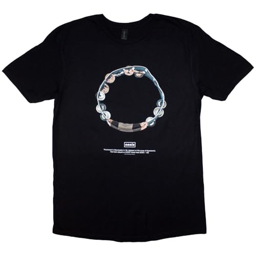 Oasis Definitely Maybe Tambourine vetement homme t-shirt imprimé album rock merchandising britannique
