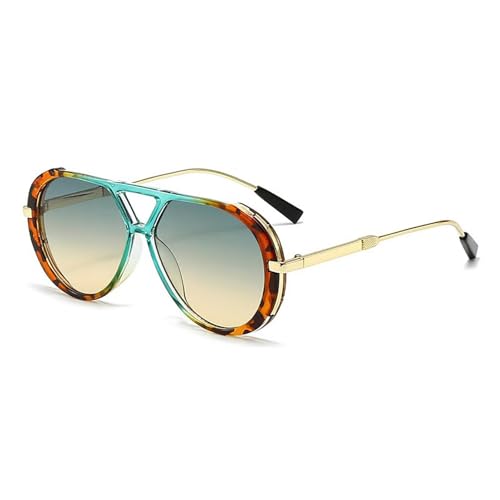 Panther Aviator Sunglasses - Double Beam Design | Vintage Retro Shades for Women | Flattering for All Face Shapes