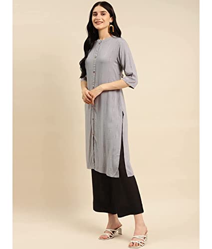 Image of rangita Rayon Women's A-Line Straight Kurta