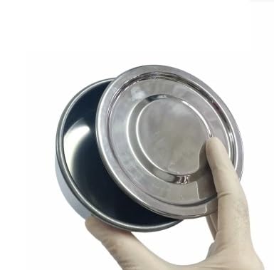 100 mm 304 Edelstahl Sieve200 Mesh Labor Probenahmewerkzeug, langlebige Inspektionsausrüstung für präzise Filtration und Analyse, ideal für Tories und Forschung
