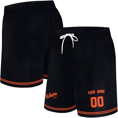 Image of ANTKING Swim Trunks Custom Name Number Beach Shorts for Men Youth Gifts