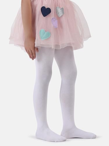 Image of NEXT2SKIN Kids Cotton Ultra Soft Stretchable Fit Ballet Tights Pantyhose Stockings (Assorted, 0-14 Years)