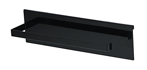 山崎実業 ペーパーホルダー 自立式メッシュパネル用 キッチンペーパーホルダー タワー ブラック 4190